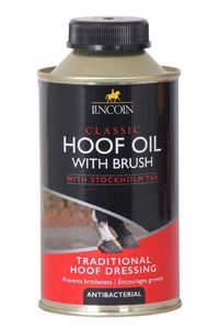 Studs Hoof Care: Lincoln Hoof Oil with Brush 500ml