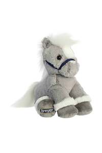 All Rider Related: Plush Breyer Bridle Buddies Grey Horse 27cm