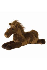 Plush Brown Horse Stuffed Animal 30cm