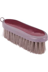 Flair Soft Grip Dandy Brush - Burgundy