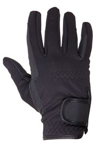 All Rider Related: Flair Softshell Riding gloves - Black