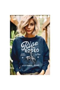 Rise n Rodeo Mineral Graphic Sweatshirt: Mineral Navy