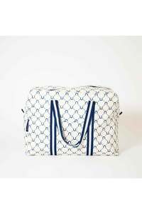 Overnight Bag – Navy Horseshoe