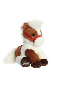 Plush Breyer Bridle Buddies Pinto Horse 27cm