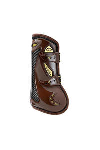 Horse Boots And Polos: Veredus Carbon Gel Grand Slam Front - Brown/Gold