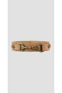 Gifts: Snaffle Bracelet Tan