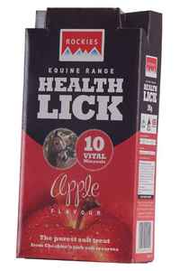 Supplements: Rockies Apple Flavour Health Lick 2kg