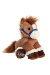 Plush Breyer Bridle Buddies Chestnut Horse 27cm