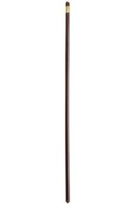 E. Jefferies leather show cane - 18"
