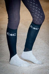 Knee Length C4C Show Socks - Plain
