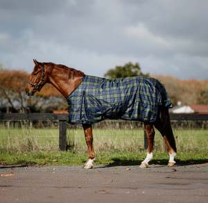 1680D 200g Green/Navy Tartan Detachable
