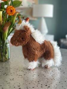 Clothing Bags Giftware: Flaxen Pony Plushie