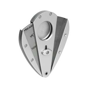 Accessories Cigar Cutters Double Blade Cigar Cutters: Xikar® Xi1 Perfect Cigar Cutter (Silver)