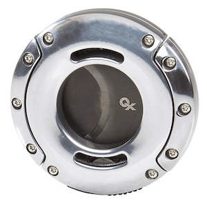 Accessories Cigar Cutters Double Blade Cigar Cutters: Xikar - XO Chrome with Black Blades Double Guillotine Cigar Cutter