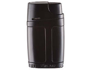 Accessories Cigar Lighters Double Flame Cigar Lighters: Xikar® ELX Black on Black Lighter
