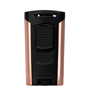 Xikar® Astral Single-Jet Torch Cigar Lighter (Black-Rose Gold)