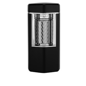 Xikar® Meridian Soft Flame cigar lighter (Matte Black & Gunmetal)