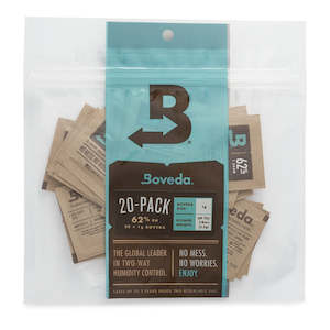 Boveda: Boveda 62% RH (SIZE 1) 2-Way Humidity Control Pack (20-pack)