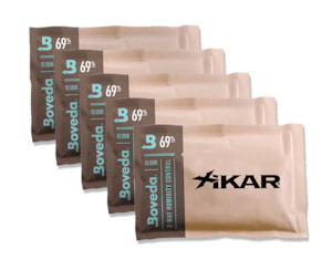 Boveda: Boveda 69% (SIZE 60) 2-Way Humidity Control Pack (5-pack)