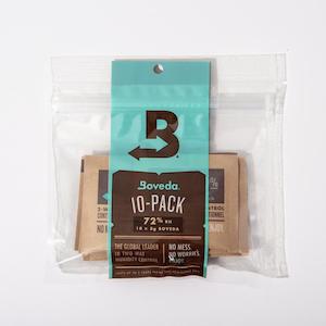Boveda 72% (SIZE 8) 2-Way Humidity Control Pack (10-pack)