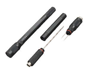 Accessories Cigar Daggers Cigar Nubbers: Spartan 4-in-1 Cigar Draw Tool (Black)