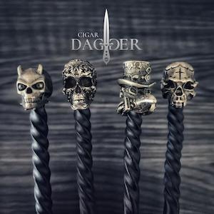 Cigar Dagger - Twisted Metal Dagger (Horns)