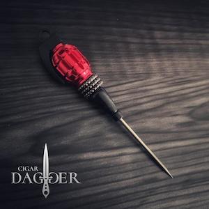 Accessories Cigar Daggers Cigar Nubbers: Cigar Dagger - Fire In The Hole - Red