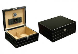 Onyx Desktop Humidor (~50 count)