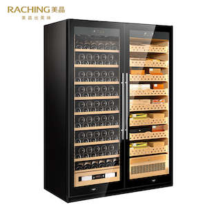Humidor Upsell: Raching SD800 Precision Climate Controlled Cigar Humidor & Wine Cabinet with Ammonia Removal (~3,000 cigars)