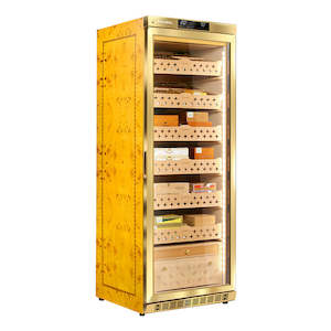 Humidor Upsell: Raching MON2800A Precision Climate Controlled Cigar Humidor Cabinet with Ammonia Removal (~1,250 cigars)