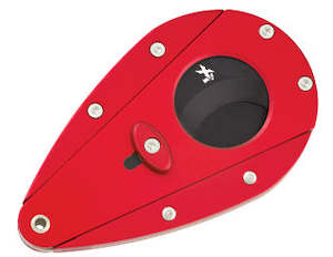 Accessories Cigar Cutters Double Blade Cigar Cutters: Xikar® Xi1 Red Cigar Cutter with Black Blades