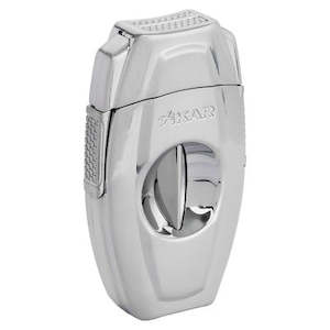 Xikar® VX2 V-Cut cigar cutter (Brushed Chrome)