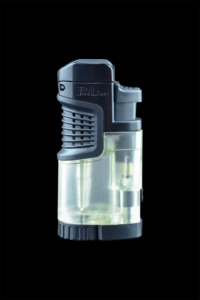 JetLine Mr Fat Boy Triple Cigar Lighter with Cigar Rest (Clear)