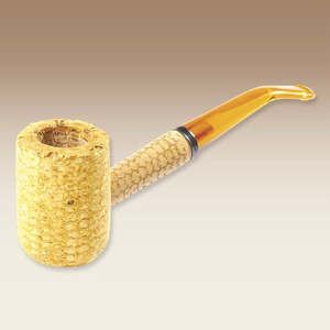 Missouri Meerschaum Legend Filtered Bent Corn Cob pipe