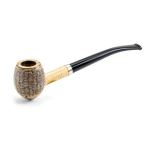 Missouri Meerschaum Shire Cobbit Corn Cob Pipe (Bent)