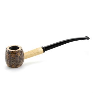Pipes Missouri Meerschaum Smoking Pipes: Missouri Meerschaum Dwarf Cobbit Corn Cob Pipe (Bent)