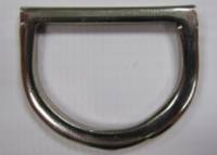 Accessories: D rings - stamped 1" nickel plated