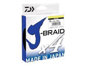 Accessories: Daiwa J Braid x4 Yellow
