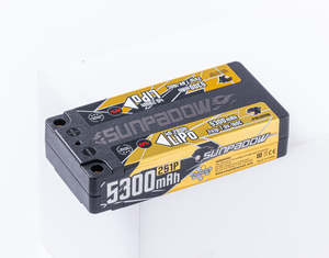 Li Po Batteries: Sunpadow High-End LiHV Shorty 5300mAh-7.6V-2S1P-160C
