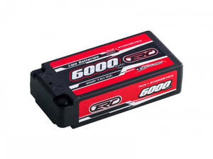 Li Po Batteries: SUNPADOW ERC Plus Lipo Battery 6000mAh-7.6V-2S2P-110C