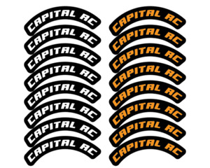 Speedway Wheel Stickers - Select Your Style (2x Sets)