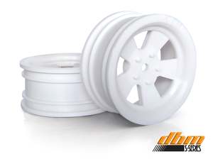 1 10 Speedway Wheels: Danny Bell Modelsport S Series Rims 4pcs (White)