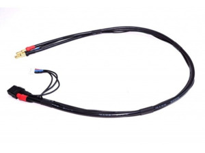Cables Accessories: 500MM WIRE LENGTH 4/5MM BULLETS XT60 CHARGE CABLE W/ BALANCER