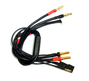 Cables Accessories: 550MM 4/5MM BULLET & RX PLUG 3-IN-1 CHARGE CABLE