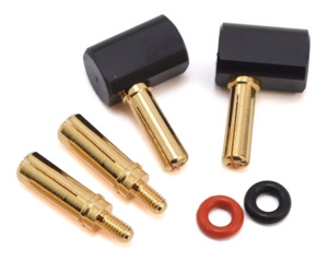 Cables Accessories: Yeah Racing Angle Type 4mm & 5mm Connector Plug