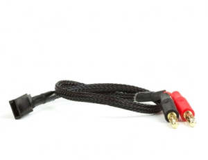 Cables Accessories: AVID Receiver Charge Lead | 4mm Bullet to Female Futaba