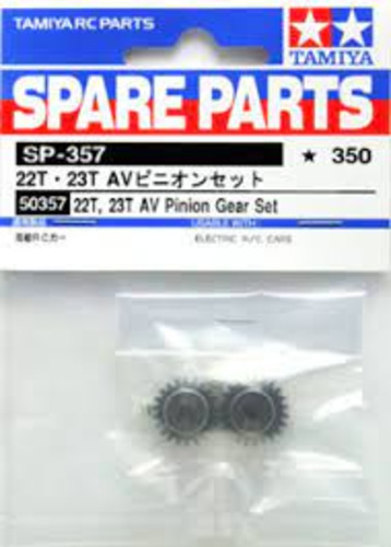 Tamiya Tt01: Tamiya AV Pinion Gear Set 22T,23T