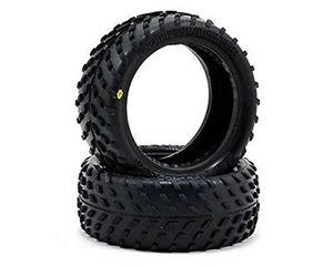 Speedway Tyres Rims: Schumacher SST Rally Block 24/25 Yellow (pair)