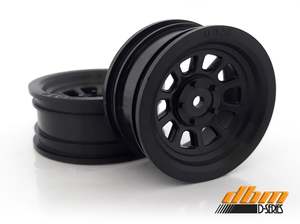 Speedway Tyres Rims: Danny Bell Modelsport D Window Rims 4pcs (Black)