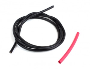 Wire Connectors: AVID RC 14awg Silicone Wire | Black | 1 Meter